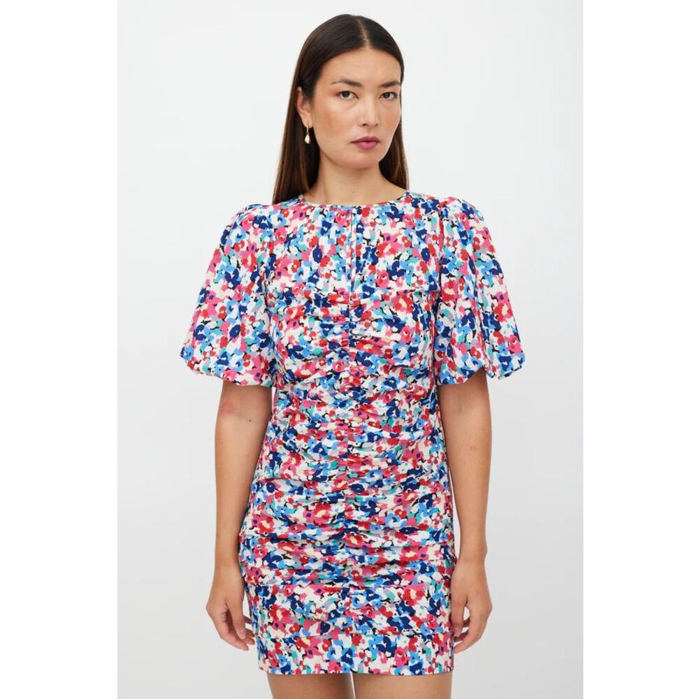 Smythe Multicolor Floral Mini Dress